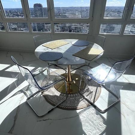 Nice Apartment With Amazing View Of Paris + Parking ภายนอก รูปภาพ