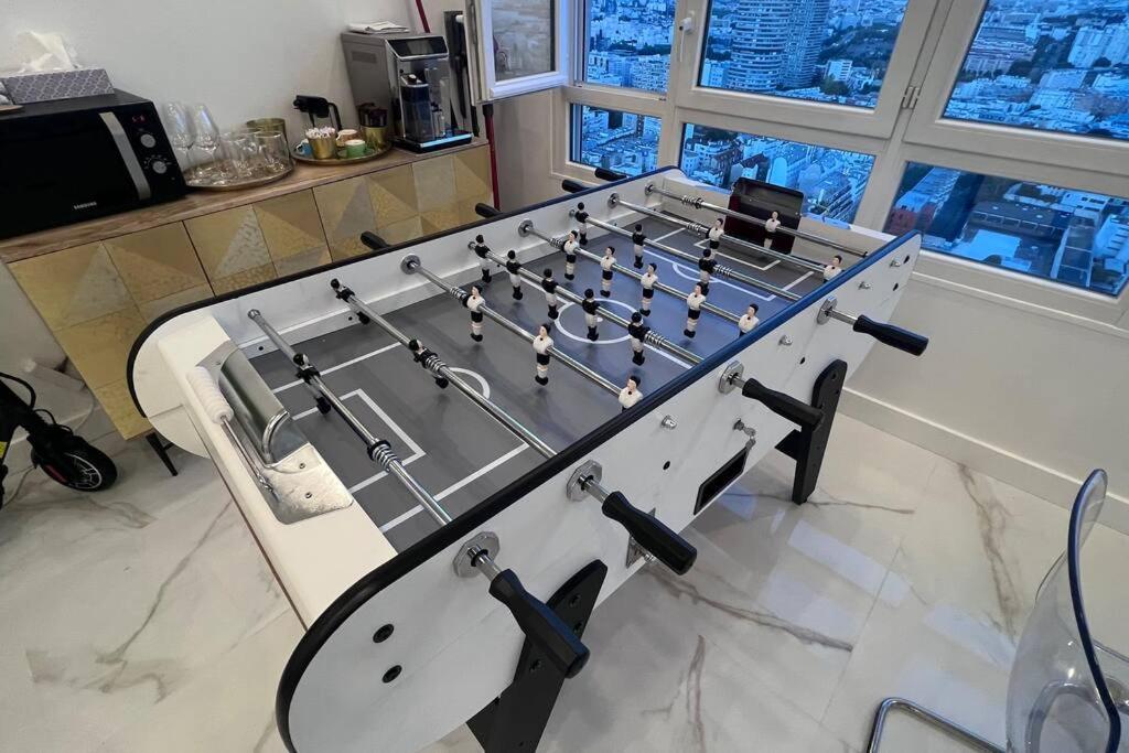 Nice Apartment With Amazing View Of Paris + Parking ภายนอก รูปภาพ