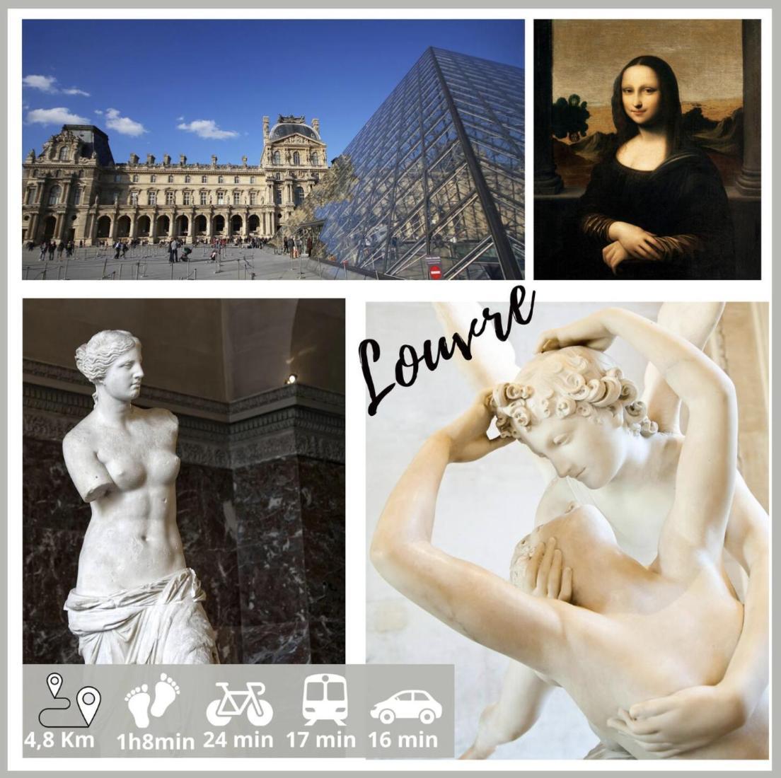 Nice Apartment With Amazing View Of Paris + Parking ภายนอก รูปภาพ