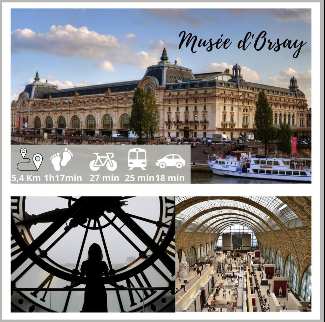 Nice Apartment With Amazing View Of Paris + Parking ภายนอก รูปภาพ